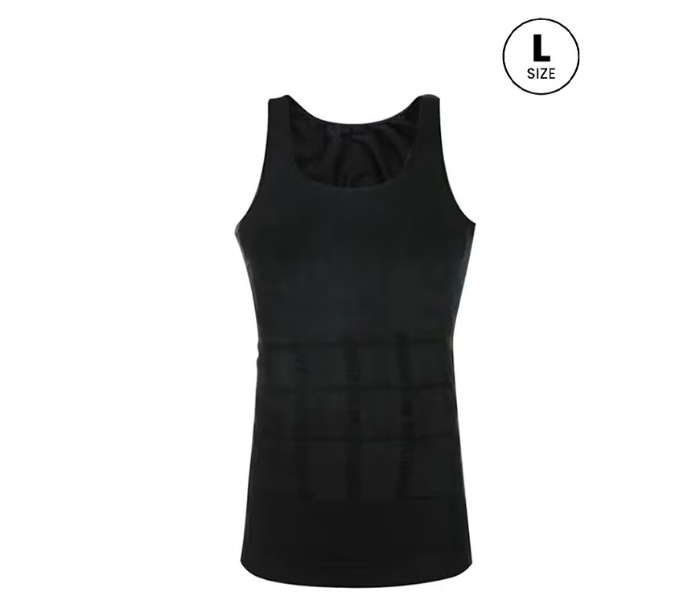 Slim N Lift Slimming Shirt For Men Black Large in OMAN