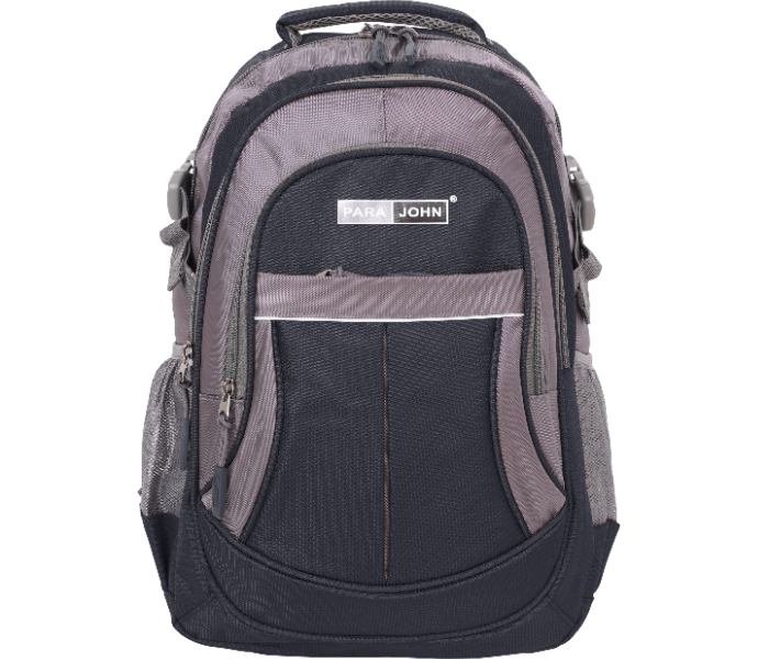 Para John PJSB6010A16 16-Inch School Backpack with Front Organizer Pocket & Side Mesh Holders Navy Blue in UAE