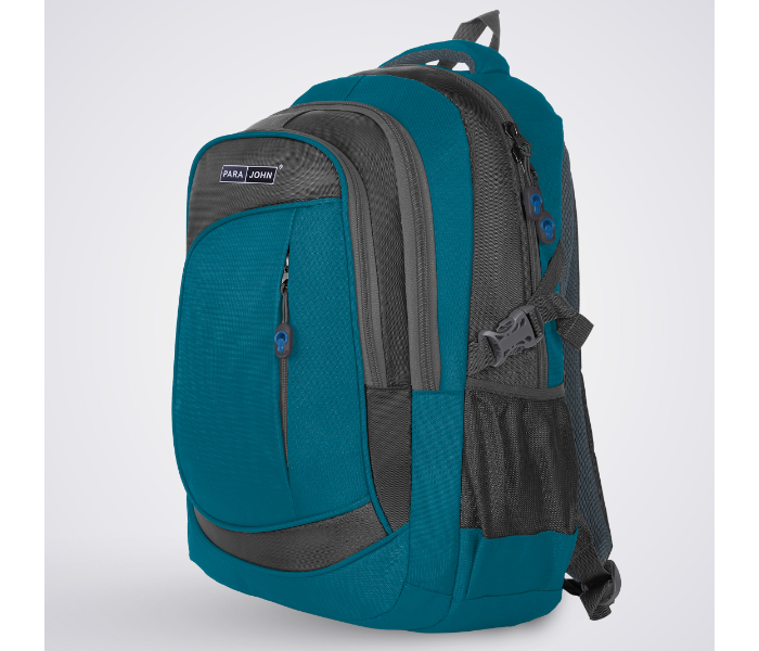 Para John PJSB6000A16 16-Inch Student School Backpack with Multi Compartments & Comfort Straps Blue in UAE