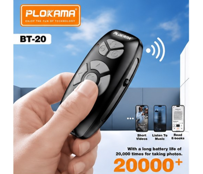 Plokama BT-20 Bluetooth Remote Control (10M Range) in UAE