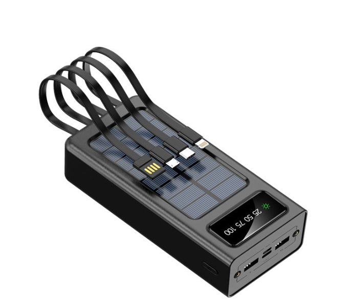 40000mAh Solar Power Bank Ultra High Capacity External Battery Pack in UAE