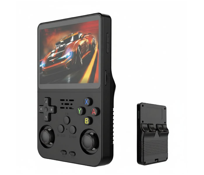 R36HD Handheld Retro Game Console 64GB Black in UAE