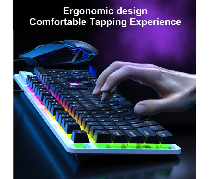 Aula F3061 Membrane Gaming Keyboard & Mouse Combo | Black (F3061Combo) in UAE