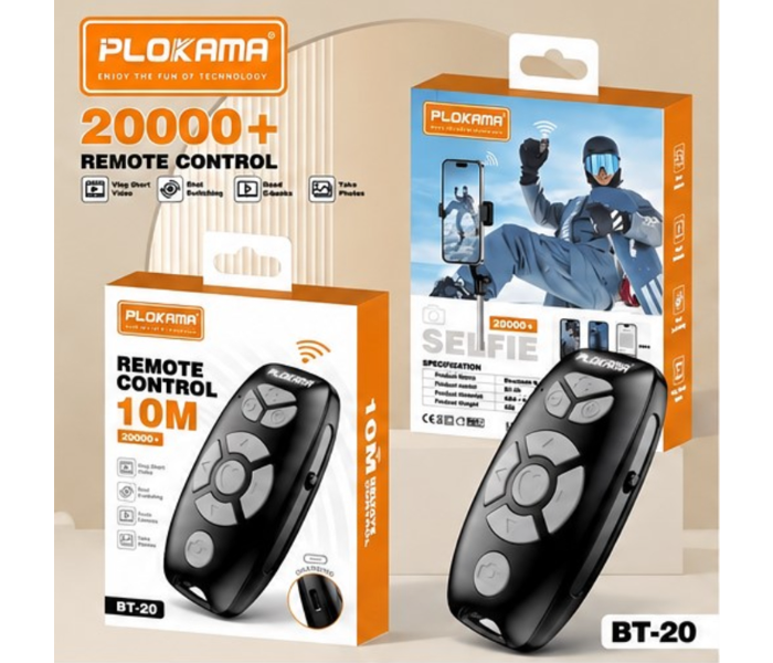 Plokama BT-20 Bluetooth Remote Control (10M Range) in UAE