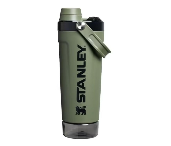STANLEY Activate Shaker Bottle Leakproof Stainless Steel 20 oz Dried Pine in UAE