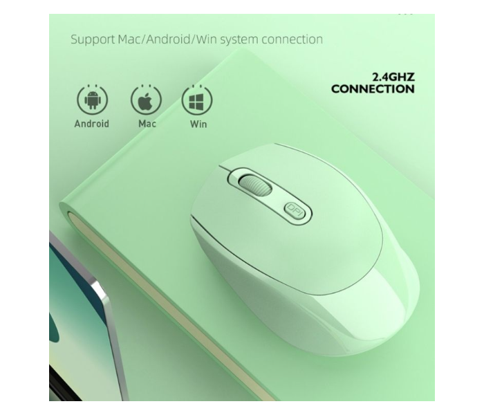  Wireless Mouse Desktop Computer Office Laptop Universal 1600 DPI Battery Version Gaming Mouse in UAE