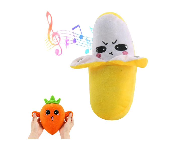 Interactive Banana – Soft Sensory Music Plush with Sounds, Parent-Child Fun and Early Learning (Banana) in UAE