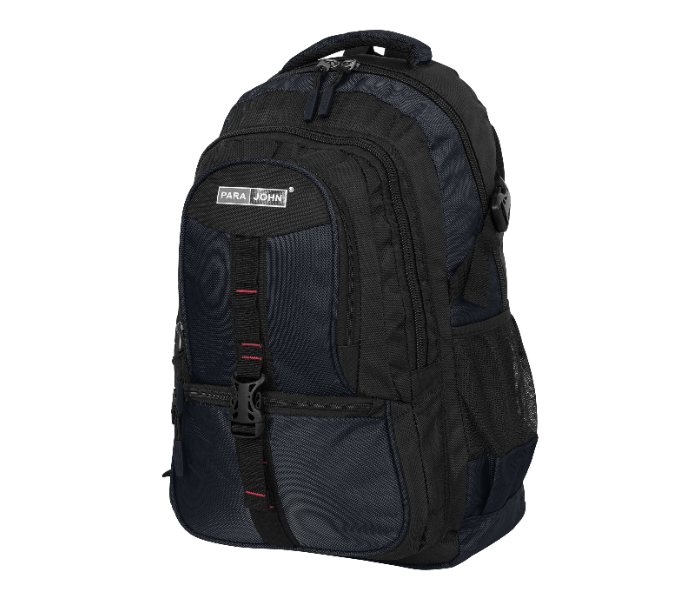 Para John PJSB6007A18 Multi-Compartment Stylish Student Backpack 18 Inch - Dark Navy Blue in UAE