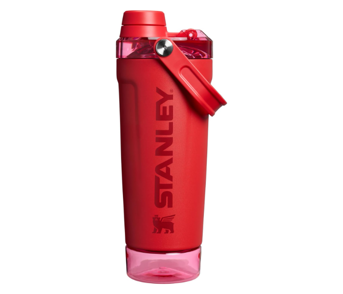 STANLEY Activate Shaker Bottle Leakproof Stainless Steel 20 Oz Chili Red in UAE