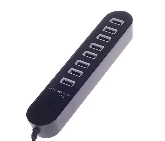 10-Port USB Hub 2.0 High-Speed Splitter in UAE