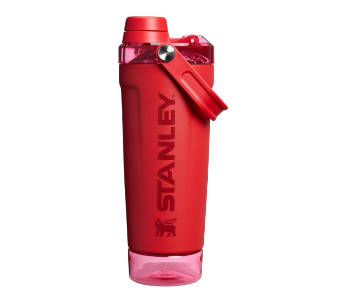 STANLEY Activate Shaker Bottle Leakproof Stainless Steel 20 oz Red in UAE