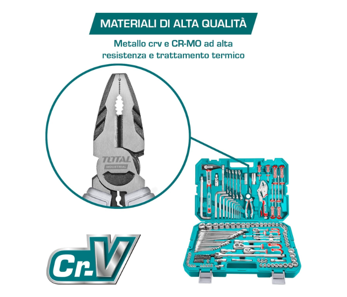 TOTAL 142 Pcs Combination Tools Set THKTHP21426 in UAE