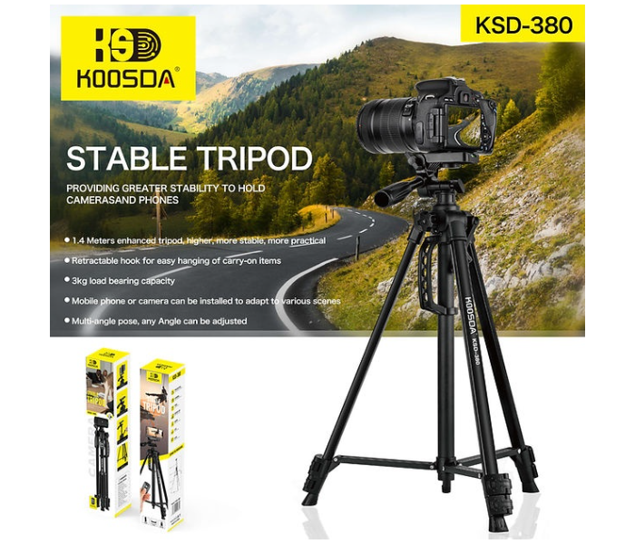 KOOSDA KSD-380 1.8M Stable Tripod in UAE