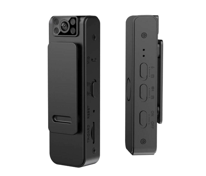 HD 1080P Wearable Body Worn Camera with 180° Rotatable Lens in UAE