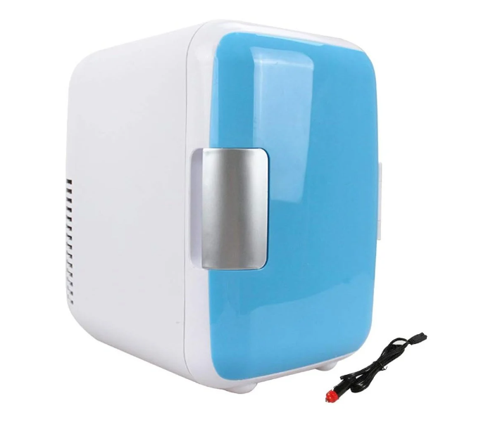 Mini 4L Portable and Compact Powered Fridge Refrigerators Dual-Use Food Beverage Cooler for Car in KSA