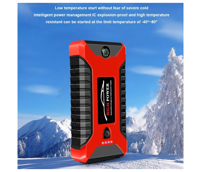 High-Power Multi-Function Car Jump Starter with LED & USB Ports in UAE