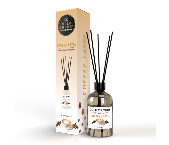 GULF ORCHID Luxury Reed Diffuser Coffee Latte Long Lasting 150ml Home in UAE