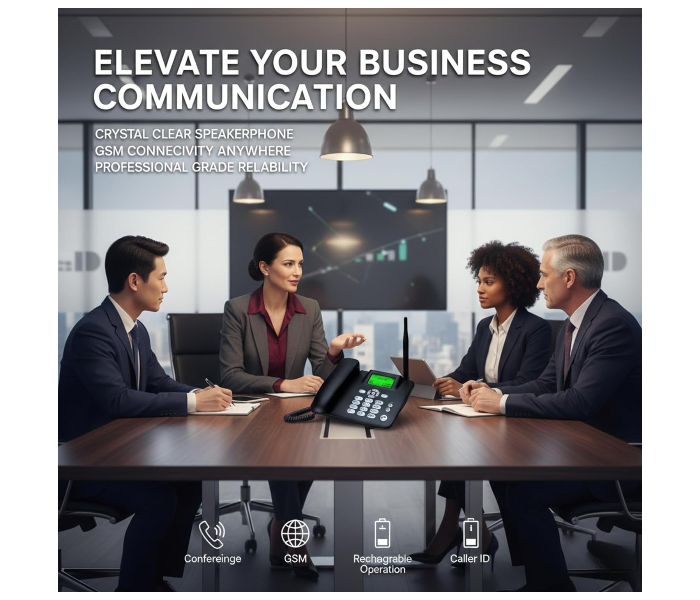 TDK KT 2200+ Dual SIM Supported Desk TelePhone set in UAE