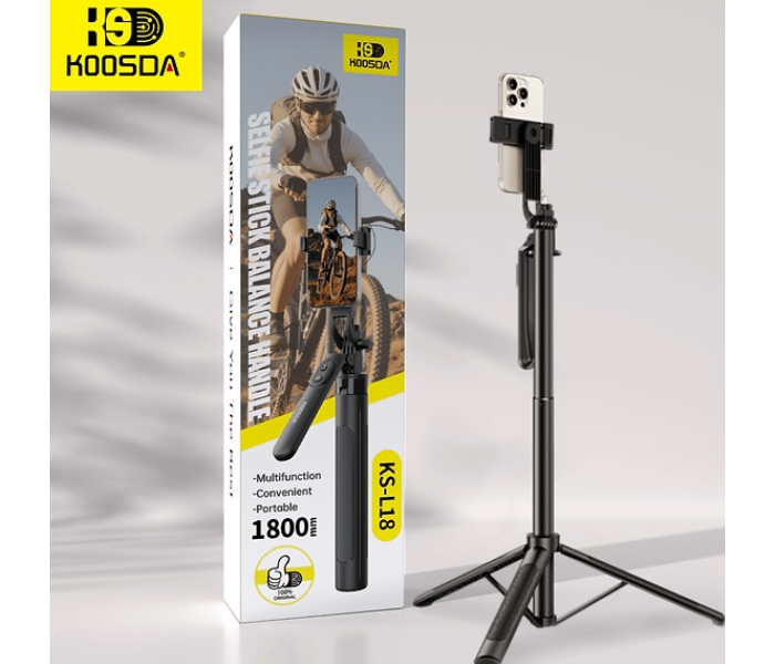 KOOSDA KS-L18 1.8M Selfie Stick Balance Handle in UAE
