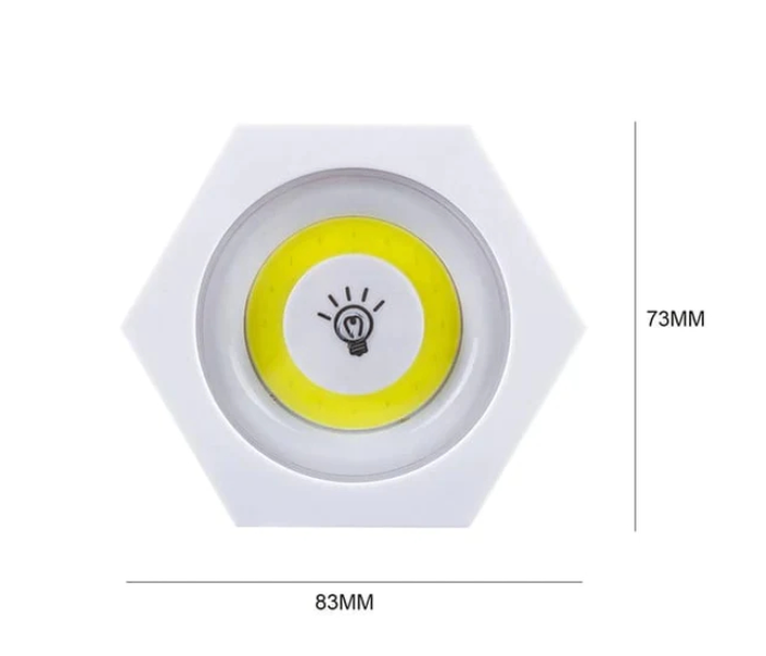 Set of 3 LED Puck Lights with Remote Control in UAE
