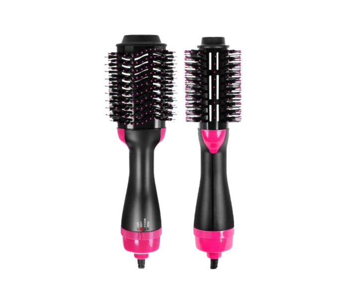 Generic 3 In 1 One Step Hair Dryer and Styler - Pink and Black in UAE