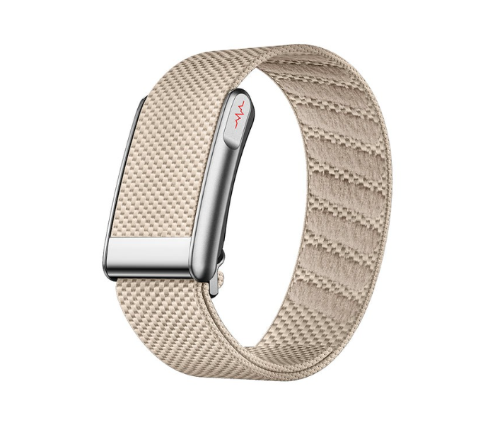 Loop- Screen-Free ECG Monitoring With WHOOP-Style Band (Beige) in UAE