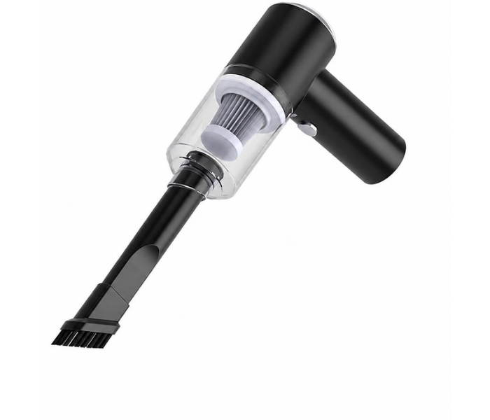 FN- Portable Mini 2 in 1 Wireless Vacuum Cleaner for Home and Car -Black and White in UAE