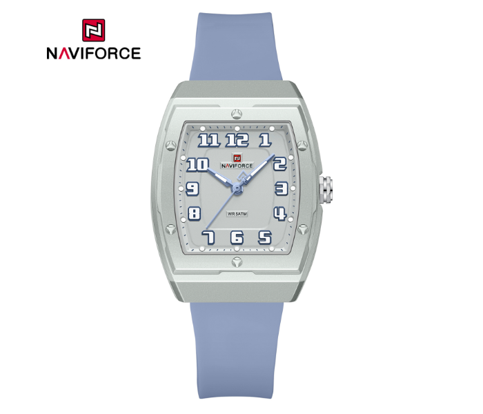 NAVIFORCE Women watch Light Blue Silver Model NF7128 in UAE
