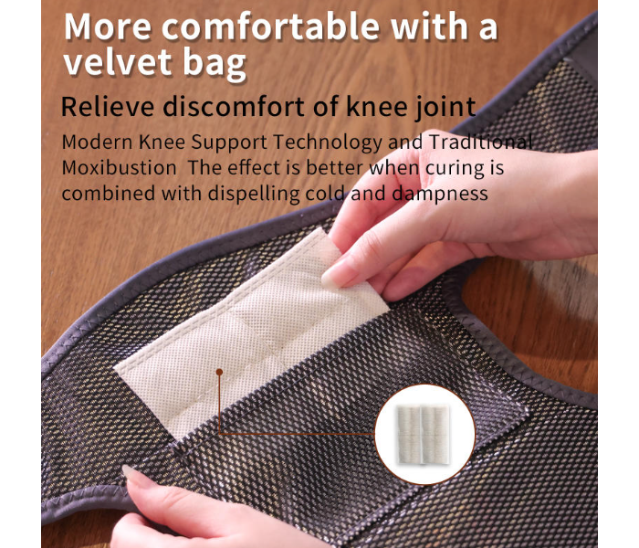 Electric Heating Knee Massager | Heat Therapy, Vibration, and Joint Pain Relief in UAE
