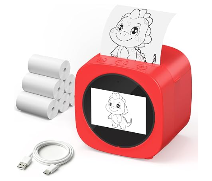  Smart Sticker Box AI Printer: Voice Recognition - Turn Ideas into Reality instantly - Portable Design - Great Gift for Boys and Girls Ages 3-12 in UAE