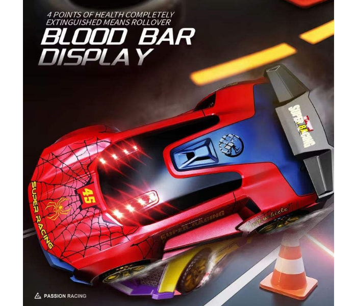 3-in-1 Remote Control Car Toy for Kids, 2 Player RC Battle Racing Car with Infrared Shooting & 360° Flip Stunts, Dual Remote, 2.4GHz Control, Best Gift for Boys & Girls Age 3+ in UAE