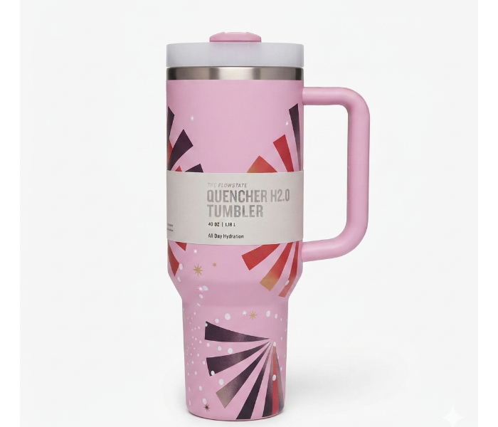 Stanley x Barbie Limited Edition Quencher H2.0 FlowState Vacuum Insulated Travel Tumbler 40oz in UAE