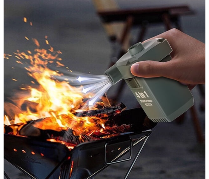 Portable Electric Air Pump & Deflator for Inflatables | Fast 260L/min Inflation,USB-C Rechargeable in UAE