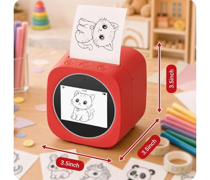  Smart Sticker Box AI Printer: Voice Recognition - Turn Ideas into Reality instantly - Portable Design - Great Gift for Boys and Girls Ages 3-12 in UAE