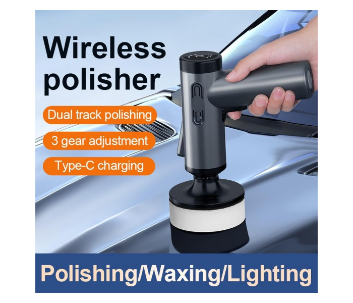 High Speed Car Polisher Buffer Polishing Machine 3000RPM ABS Body for Automotive Detailing Surfaces Restorations Electric Buffer for Detailing in UAE