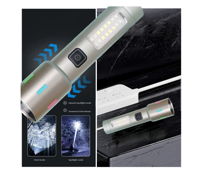Akova Rechargeable LED Flashlight LH-7233J in UAE
