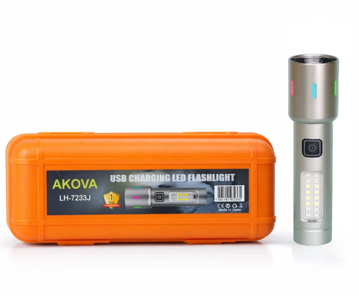 Akova Rechargeable LED Flashlight LH-7233J in UAE