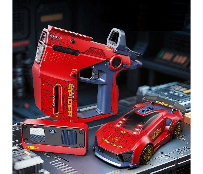 3-in-1 Remote Control Car Toy for Kids, 2 Player RC Battle Racing Car with Infrared Shooting & 360° Flip Stunts, Dual Remote, 2.4GHz Control, Best Gift for Boys & Girls Age 3+ in UAE