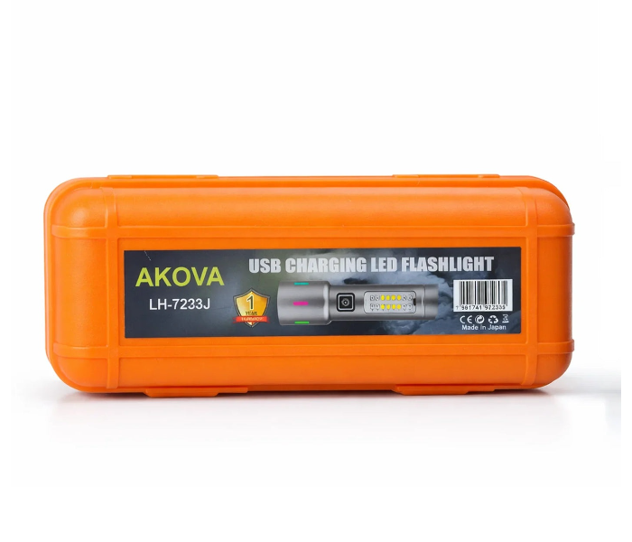 Akova Rechargeable LED Flashlight LH-7233J in UAE