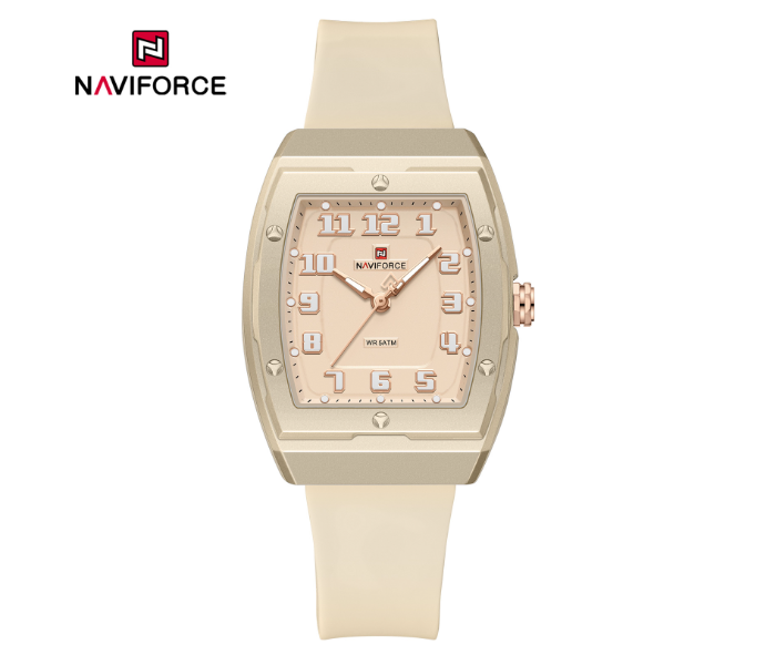 NAVIFORCE Women watch Beige Rose Gold Model NF7128 in UAE