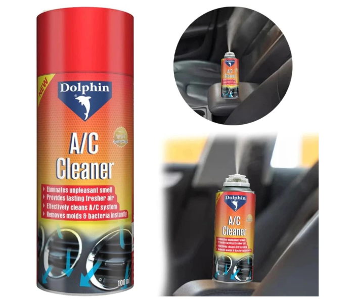 Car AC Cleaner Spray, Fresh Scent Foam for Interior Air Conditioner Vents and Ducts, Removes Dust, Dirt, and Odors, Easy to Use Vehicle Air Conditioning Cleaning Foam in UAE