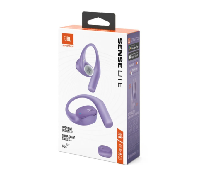 JBL Sense Lite True Wireless Open-Ear Earbuds-Purple in UAE