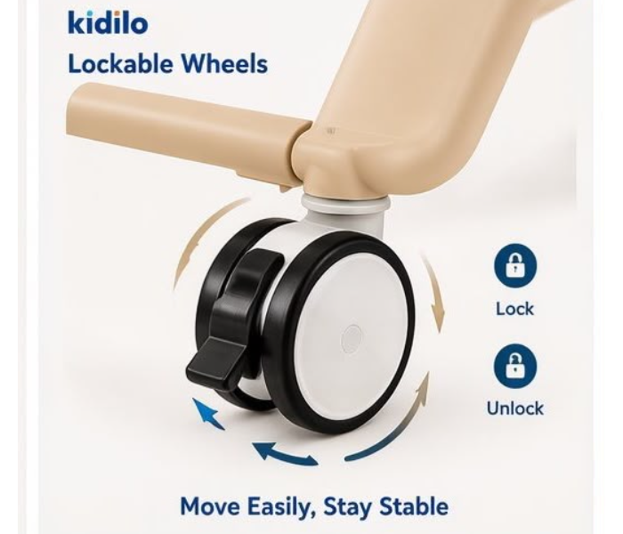 Newborn High Chair KD505 Metal Frame High Quality Baby Chair in UAE