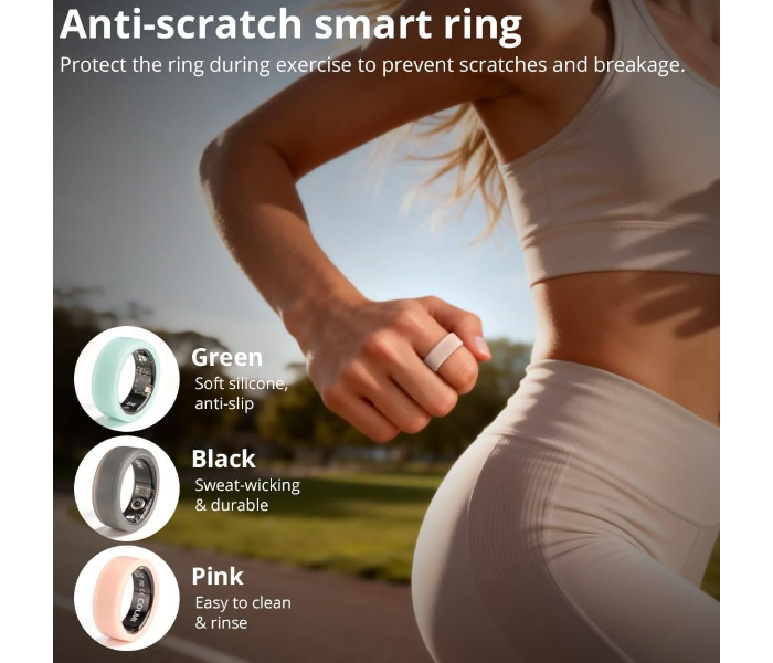 COLMI R10 Smart Ring, Sleep Health & Skin Temperature & 5ATM(Rose Gold) in UAE