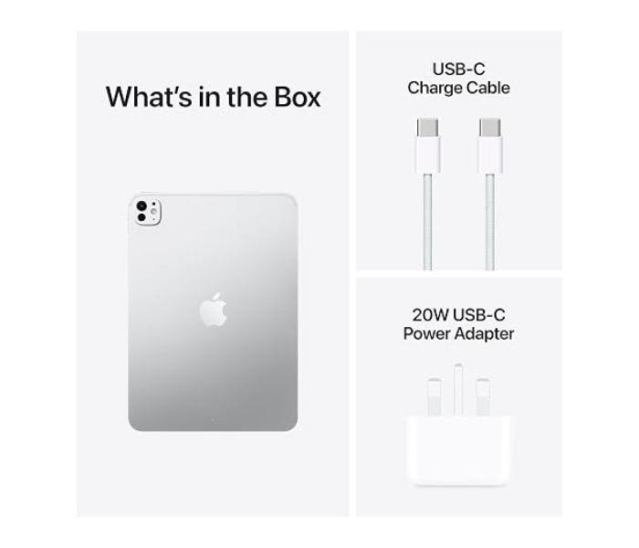 Apple iPad Pro 11-inch M5 Chip Cellular 1TB - Silver in UAE