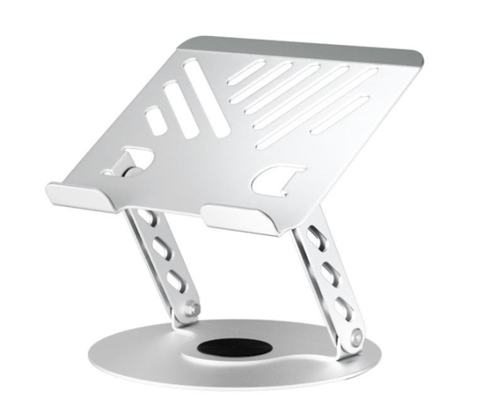 360 All-Metal Rotatable Laptop/Tablet Stand Foldable Height-Adjusting Heat-Dissipating Multi-Functional in UAE
