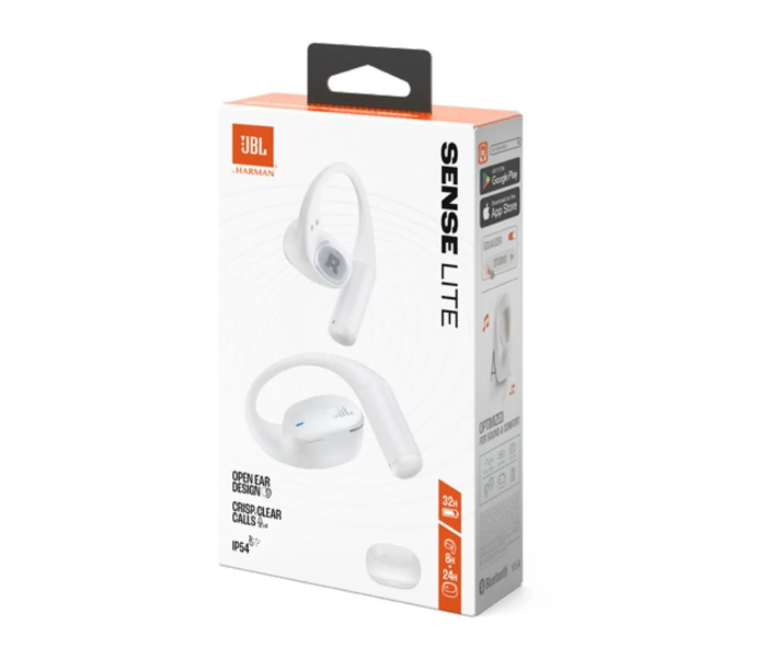 JBL Sense Lite True Wireless Open-Ear Earbuds-White in UAE