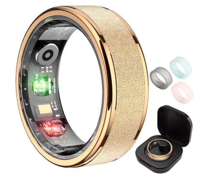 COLMI R10 Smart Ring, Sleep Health & Skin Temperature & 5ATM(Rose Gold) in UAE