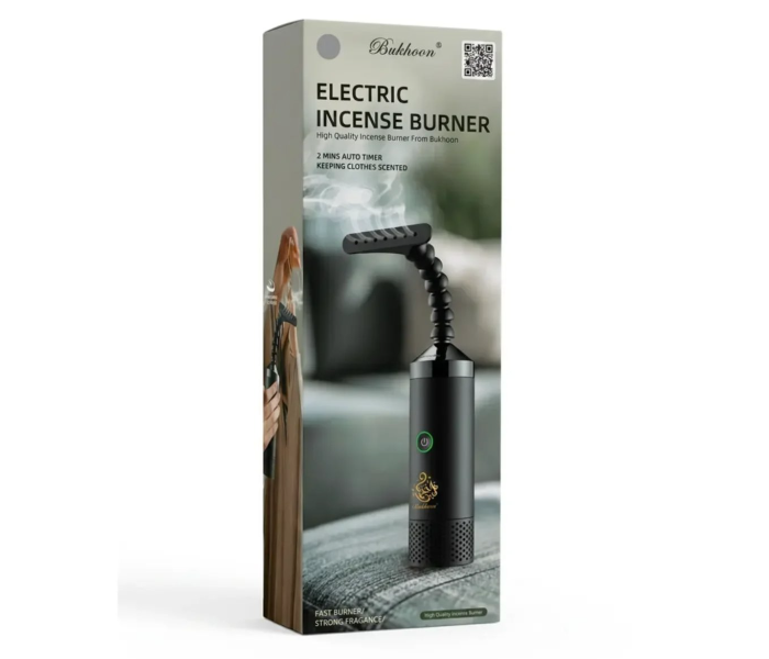 Portable Rechargeable Electric Incense Burner with 8-Section Universal Joint and 7 Mist Outlets For Scented Garments & Clothes in UAE