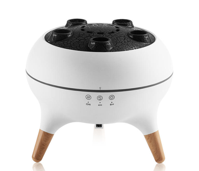 Jellyfish Aroma Diffuser 250ml Multi Mist Outlets Air Humidifier, White in UAE